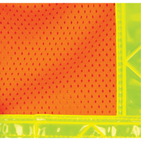 Standard-Duty Safety Vest, High Visibility Orange, Medium, Polyester We Share Industrial Supply