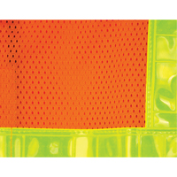 5-Point Tear-Away Traffic Safety Vest, High Visibility Orange, Medium, Polyester We Share Industrial Supply