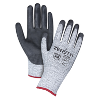 Gants &eacute;lastiques sans coutures r&eacute;sistants &agrave; la coupe, Taille Petit/7, Calibre 13, Rev&ecirc;tement Polyur&eacute;thane, Enveloppe en PEHP, ANSI/ISEA 105 niveau 4/EN 388 niveau 5 We Share Industrial Supply