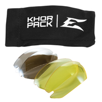 Khor Safety Glasses Replacement Lenses, Anti-Fog/Anti-Scratch, Clear, Khor We Share Industrial Supply