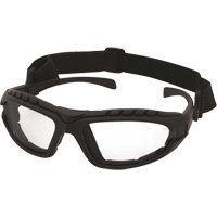 Dustdevil Black Frame Safety Glasses, Clear Lens, Anti-Fog/Anti-Scratch, ANSI Z87+/Meets/Exceeds CSA Z94.3 We Share Industrial Supply