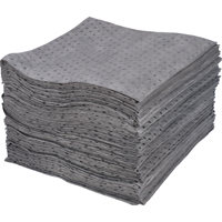 Premium Laminated (SMS) Sorbent Pads, Universal, 15" x 17", 25 gal. Absorbancy We Share Industrial Supply