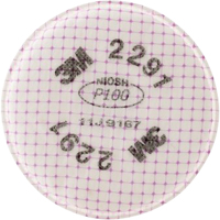 Pr&eacute;filtres pour respirateurs S&eacute;rie 2200, Filtre contre les particules, Filtre P100 We Share Industrial Supply