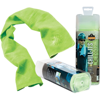 Serviettes de refroidissement 6602 Chill-Its, Lime haute visibilit&eacute; We Share Industrial Supply