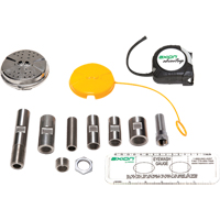 Trousse de mise &agrave; niveau pour douche oculaire/faciale Axion Advantage avec t&ecirc;te de douche oculaire/faciale en acier inoxydable We Share Industrial Supply