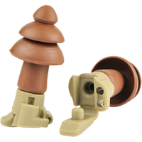 Bouchons d'oreilles BattlePlugs Impulse, Sans cordon, Paire - Boîtier en plastique, 24 dB NRR, Grand We Share Industrial Supply