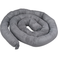 Remblais tubulaire absorbant, Universel, Absorption 65 gal., 3" la x 8' lo, Pqt de 20 We Share Industrial Supply