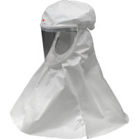 Cagoule &eacute;conomique Versaflo, Grand/Moyen, Coiffe souple, Bavette Simple We Share Industrial Supply
