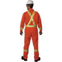 Combinaison non doubl&eacute;e Westex UltraSoft, Grand, Orange We Share Industrial Supply