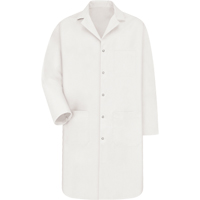 Sarrau de laboratoire, Poly-coton, Petit, Blanc We Share Industrial Supply
