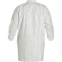 Sarrau de laboratoire, Tyvek 400, Blanc, Moyen We Share Industrial Supply