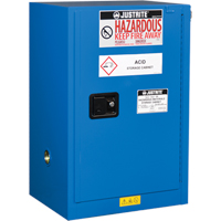 ChemCor&reg; Lined Hazardous Material Compac Safety Cabinets, 12 gal., 23.25" x 35" x 18" We Share Industrial Supply