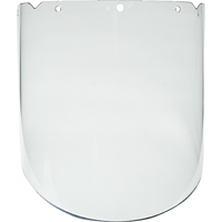 V-Gard&reg; Visor for Heavy Duty General Purpose Applications, Polycarbonate, Clear Tint We Share Industrial Supply