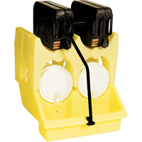 Mini-Racker Mobile Unit, 31" L x 29" W x 15.2" H, 10 US gal. Capacity We Share Industrial Supply