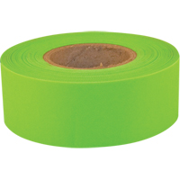 Ruban de signalisation Sub-Zero, 1,2" la x 150' lo, Lime fluorescent We Share Industrial Supply