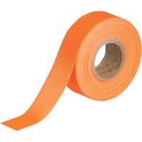 Ruban pour signalisation, 1,188" la x 150' lo, Orange fluorescent We Share Industrial Supply