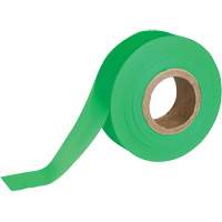 Ruban pour signalisation, 1,188" la x 150' lo, Vert fluorescent We Share Industrial Supply