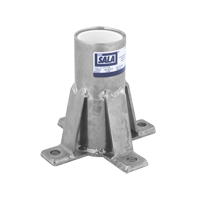 Base de potence pour collier de passage pour installation sur le plancher DBI-SALA Advanced We Share Industrial Supply