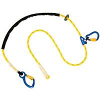 Pole Climber's Adjustable Rope Lanyard, 1 Legs, 8', CSA Class A, Nylon We Share Industrial Supply