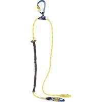 Pole Climber's Adjustable Rope Positioning Lanyard, 1 Legs, 8', CSA Class F, Nylon We Share Industrial Supply