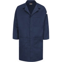 Blouse de laboratoire Excel FR ComforTouch, Coton, Moyen, Bleu marine We Share Industrial Supply