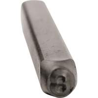 Individual Standard General Purpose Steel Hand Stamp Pieces, # 8, 3/32" We Share Industrial Supply