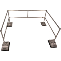 Syst&egrave;me RoofGuard classique - Trousses emball&eacute;es, Aluminium, 72" la x 108" lo x 42" ha We Share Industrial Supply