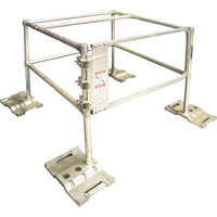 Syst&egrave;me RoofGuard classique - Trousse pour trappe, Aluminium, 48" la x 48" lo x 42" ha We Share Industrial Supply