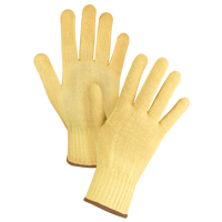 Gants tricot&eacute;s sans couture, Taille Grand/9, Calibre 7, Enveloppe en Kevlar, ASTM ANSI niveau A2/EN 388 niveau 3 We Share Industrial Supply
