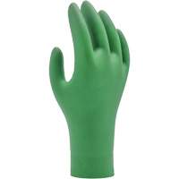 Gants biod&eacute;gradables 6110PF, T-petit, Nitrile, 4 mils, Sans poudre, Vert We Share Industrial Supply