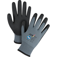 ZX-30° Premium Coated Gloves, 10/X-Large, PVC Coating, 15 Gauge, Nylon Shell We Share Industrial Supply