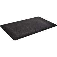 Tapis Foodmaster WD, Lisse, 4' x 4' x 9/16", Noir, Mousse de vinyle We Share Industrial Supply