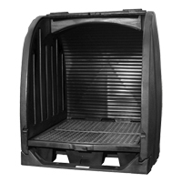 Abris de confinement des d&eacute;versements sans drain, 65" lo x 58" la x 69" h, Capacit&eacute; de charge 2000 lb We Share Industrial Supply