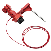 Small Valve Lockout With Blocking Arm, Universal Type We Share Industrial Supply