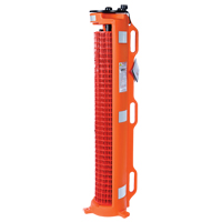 Barri&egrave;re avec roues , 50' lo, Plastique, Orange We Share Industrial Supply