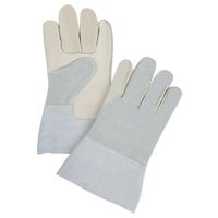 Split-Back Premium Work Gloves, Small, Grain Cowhide Palm We Share Industrial Supply