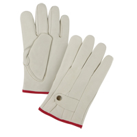 Gants de cordeur doubl&eacute;s pour l'hiver de premi&egrave;re qualit&eacute;, Petit, Paume Cuir fleur de vache, Doubleure Molleton We Share Industrial Supply