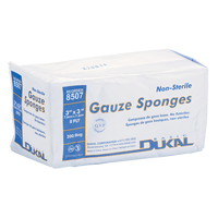 &eacute;ponge de gaze Dynamic, Tampon, 3" lo x 3" la, Dispositif m&eacute;dical Classe 1 We Share Industrial Supply