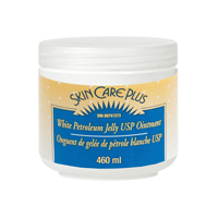 Gel&eacute;e de p&eacute;trole blanche Skin Care Plus, Onguent We Share Industrial Supply