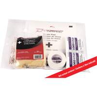 Trousse de premiers soins pour radeau de sauvetage Dynamic, Dispositif m&eacute;dical Classe 1, Sac en nylon We Share Industrial Supply
