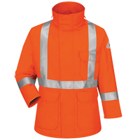Parkas de luxe Excel FR Comfortouch, Petit, Orange We Share Industrial Supply