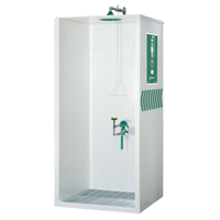Cabine de douche et douche oculaire/faciale We Share Industrial Supply