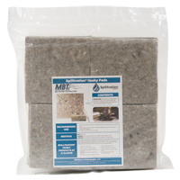 Spilltration Husky Pads, Oil Only, 16" x 16", 17.2 gal. Absorbancy We Share Industrial Supply