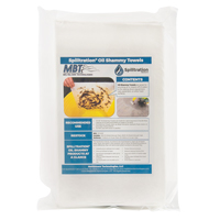 Spilltration Oil Shammy Towels, Oil Only, 16" x 10", 29 gal. Absorbancy We Share Industrial Supply