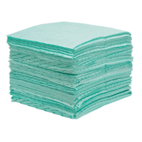 Premium Bonded Sorbent Pads, Hazmat, 15" x 18", 25 gal. Absorbancy We Share Industrial Supply