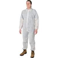 Combinaisons, 2T-Grand, Blanc, Polypropyl&egrave;ne We Share Industrial Supply