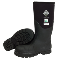 Bottes de travail avec doublure en molleton Chore Classic, Caoutchouc, Embout Acier, Pointure 5, Semelle R&eacute;sistant aux perforations We Share Industrial Supply