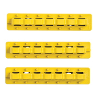 Rails de blocage EZ Panel Loc de 4", Type Disjoncteur We Share Industrial Supply