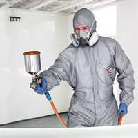 ProPlus Gard Protective Coveralls, Nylon, Medium, Grey We Share Industrial Supply