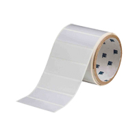 ToughBond&reg; Thermal Transfer Printable Labels, Polyester, 3" L x 1" H, White We Share Industrial Supply